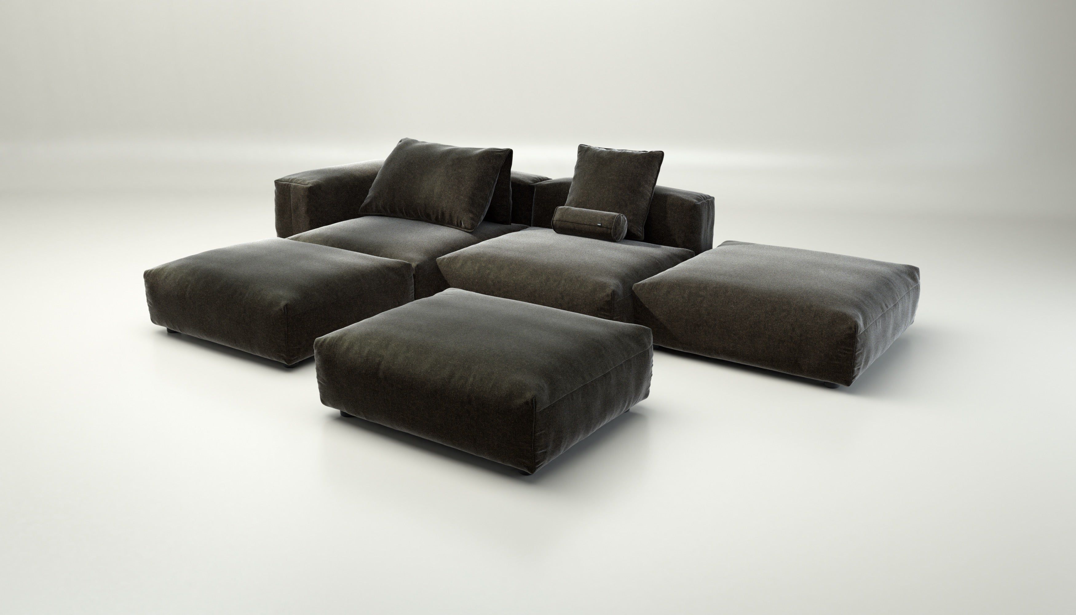 Двухсторонний модульный диван vetsak Suave ARCH-00024041 - Вид №1