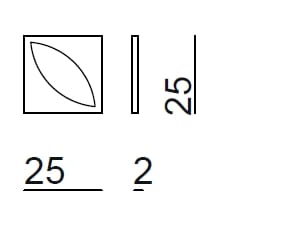Алюминиевый светодиодный настенный светильник Bizzotto Italia ARCH-00140550 - Вид №3