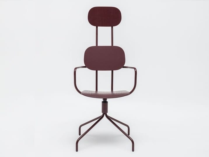 Офисное кресло из фанеры с подлокотниками на насесте MDD новая школа ARCH-00100074