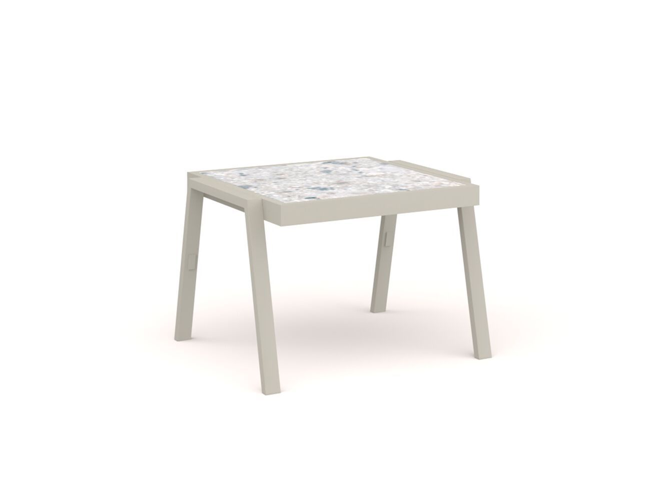 Прямоугольный алюминиевый журнальный столик 10Deka ARCH-00052962