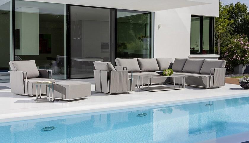 FISCHER MÖBEL Садовое кресло из модульной ткани с обивкой Suite sun-id-1473119 - Вид №1