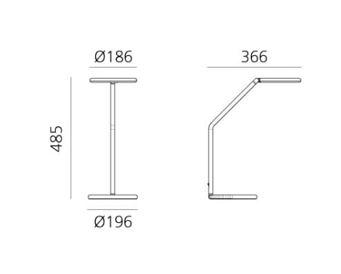 Регулируемая металлическая настольная лампа Artemide Vine Light ARCH-00085435 - Вид №22