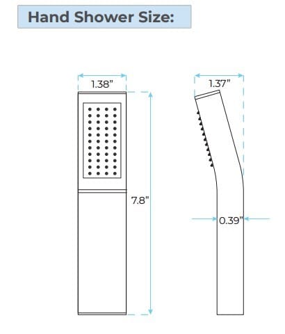 Встраиваемый термостатический набор для душа Fontana Showers FS15038 ARCH-00026552 - Вид №5