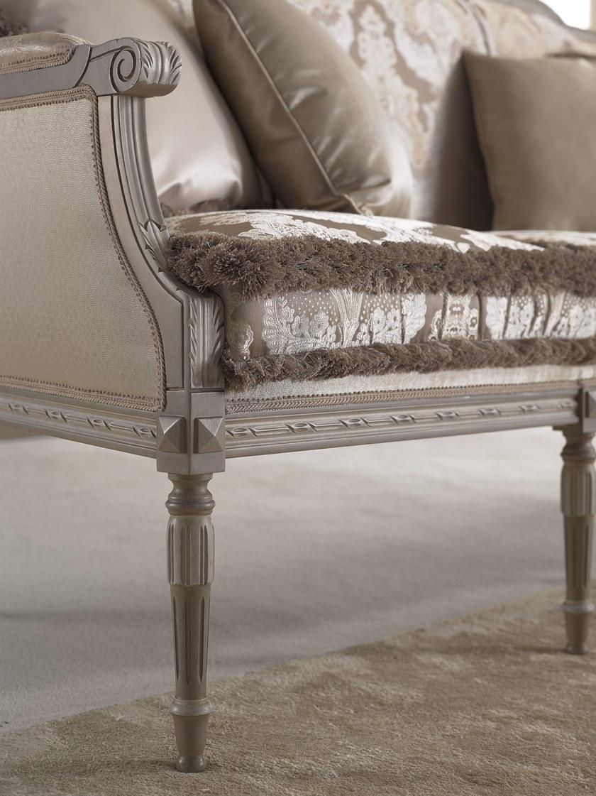 SCAPPINI & C Кресло из ткани с подлокотниками Timeless Se 2721 - Вид №1