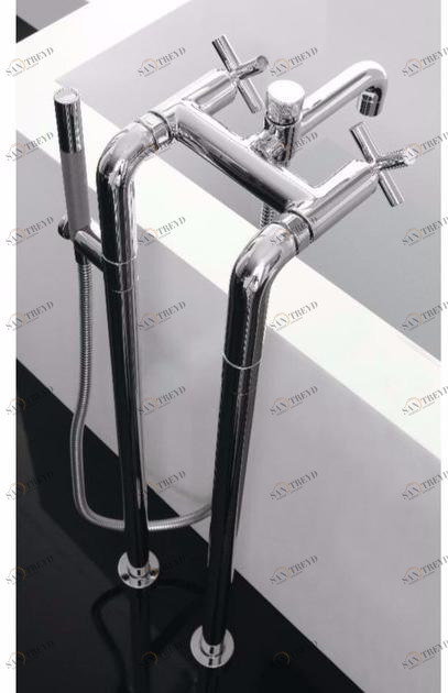 ZAZZERI Напольный смеситель для ванны с ручным душем Da-da sun-id-1411155