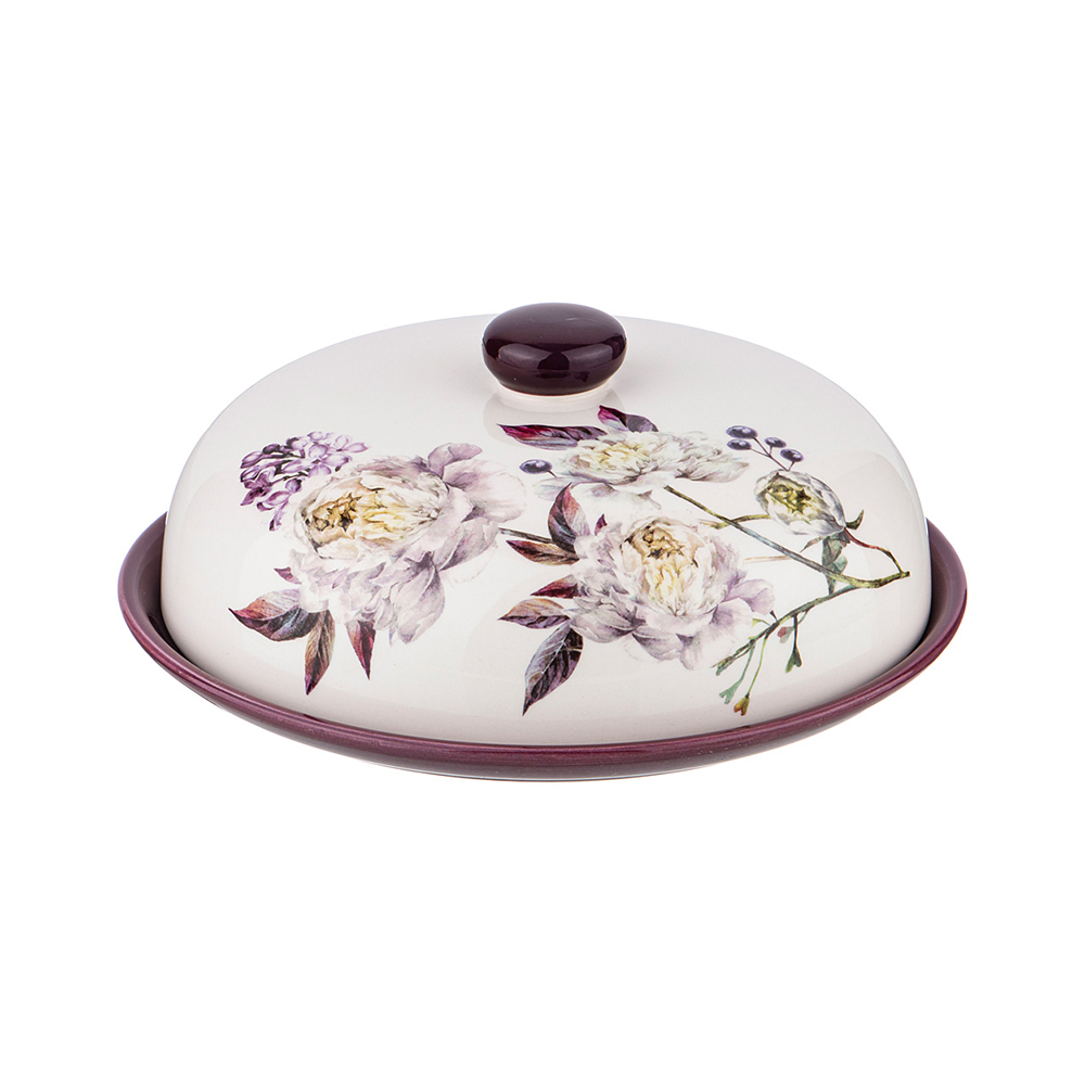 358-1601 Посуда керамическая Блюдо для блинов Пурпур Lefard 