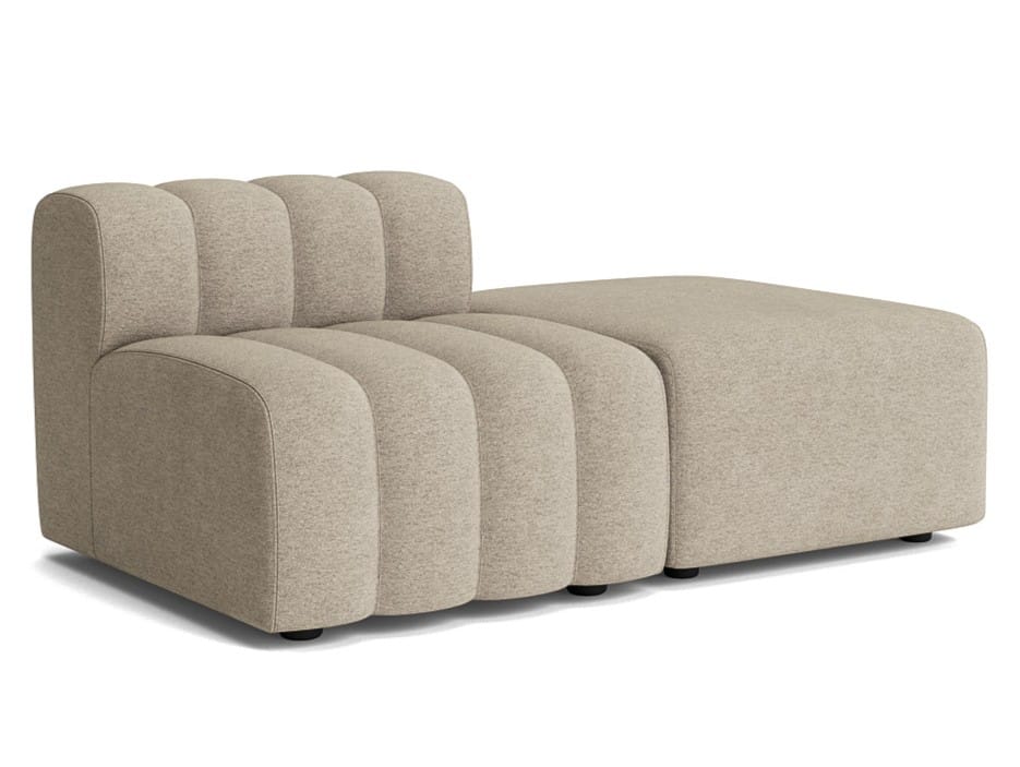 Тканевое кресло с подставкой для ног NORR11 Studio ARCH-00002442