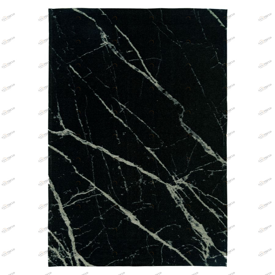 Ковер Pietra, 200х300 см, черный Carpet Decor C1130
