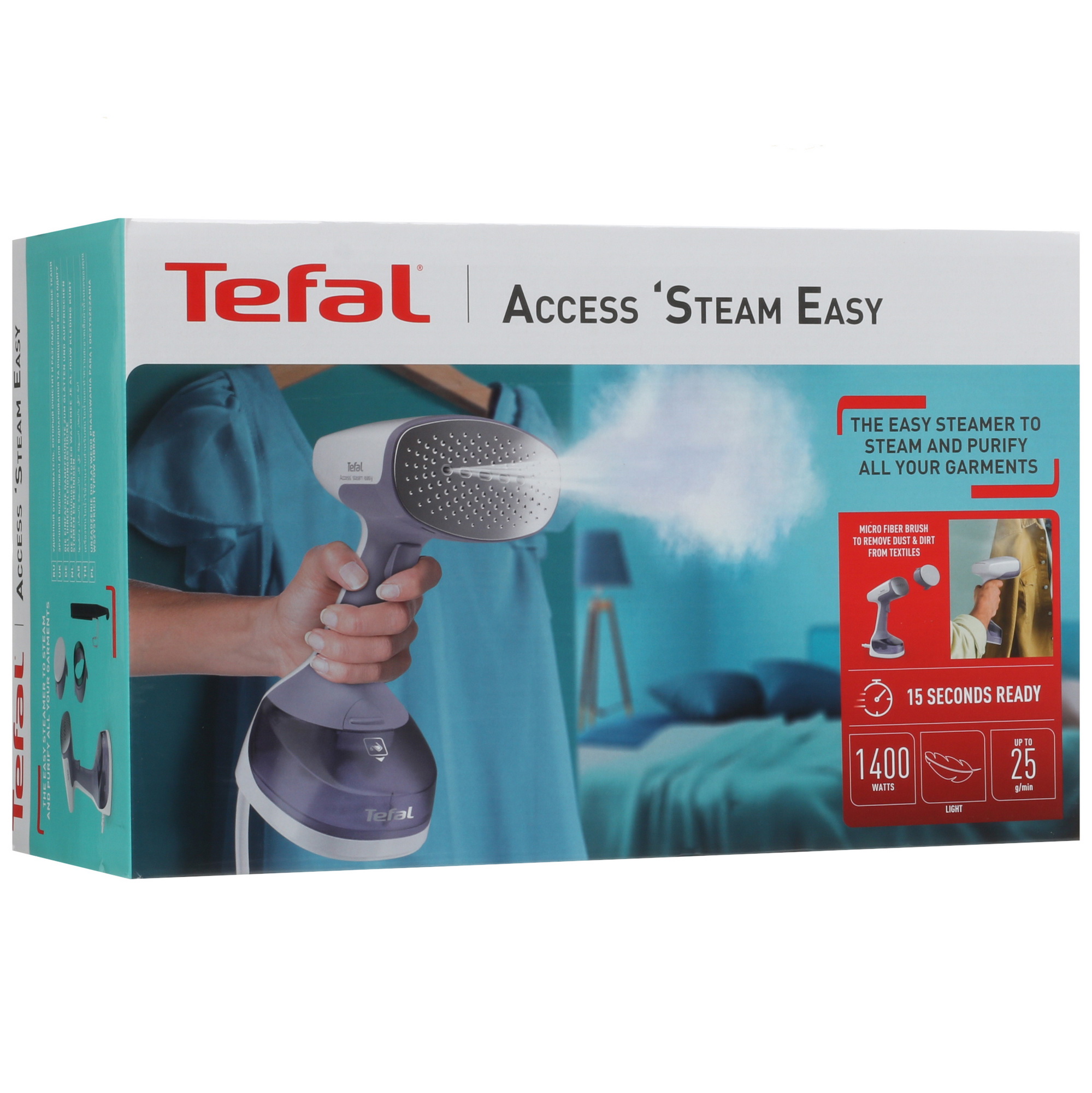 5416877 Отпариватель Tefal Access Steam Easy DT7151E1 серый STDN-0073335 - Вид №7