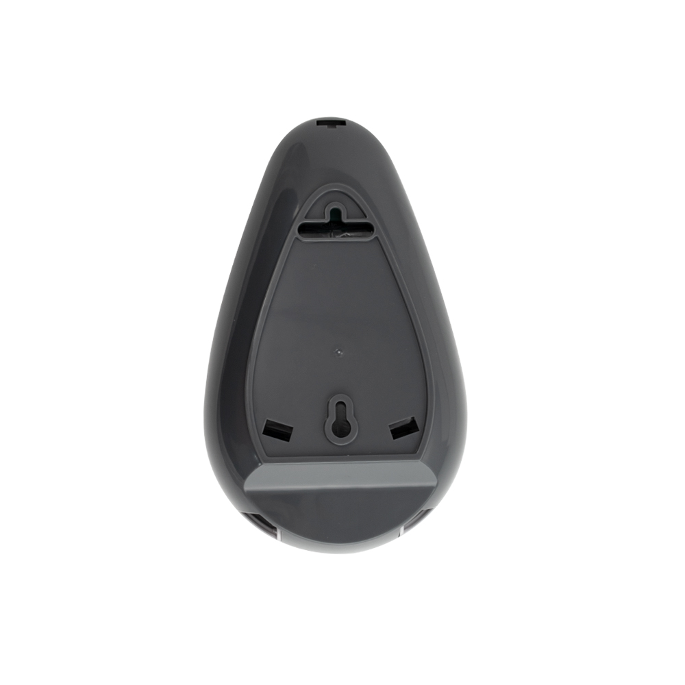 GFmark - Дозатор жидкого МЫЛА, универсальный, пластиковый, СЕРЫЙ, с глазком - капля, 400 мл, код: 638  - Вид №5