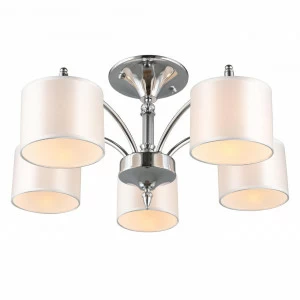 Потолочная люстра Omnilux Alghero OML-64707-05 OMNILUX ALGHERO 328304 Белый;хром