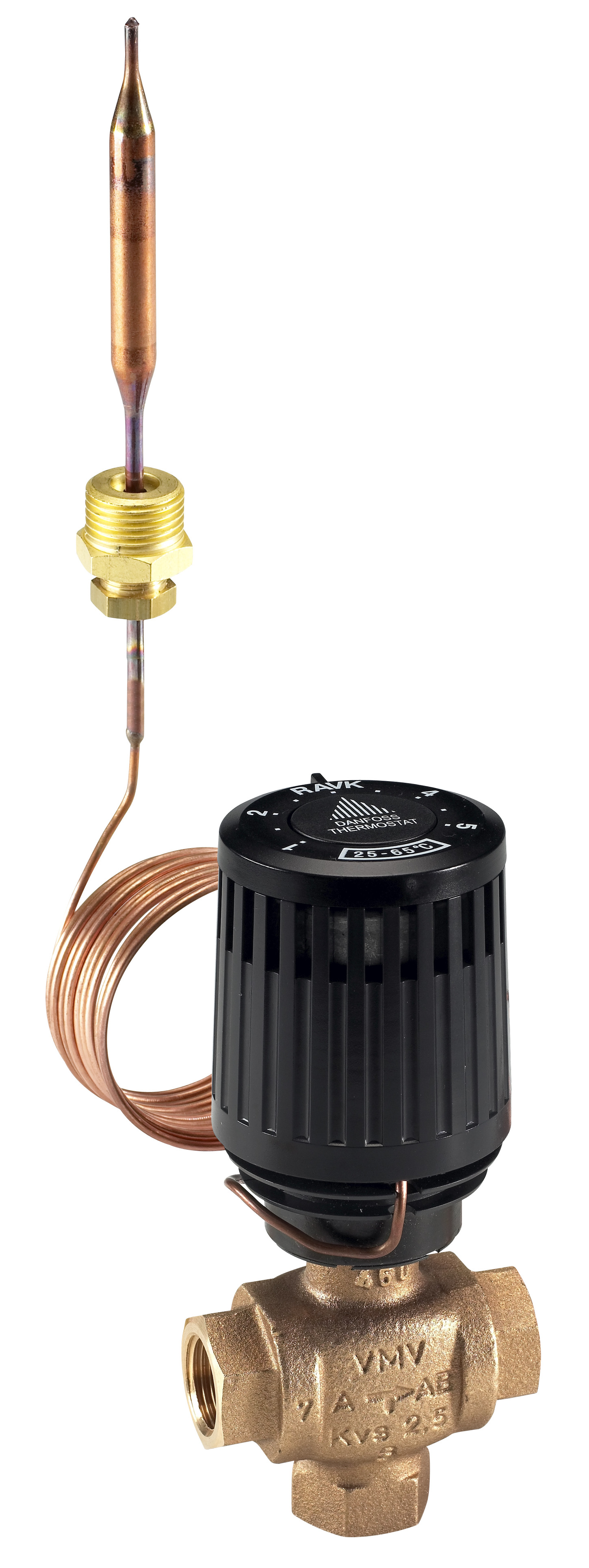 Danfoss Клапан регулирующий седельный трехходовой VMV VMV 40 регулирующий клапан Kvs 14.0 ext. 065F6040  - Вид №14