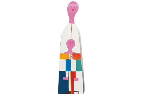 VITRA Деревянная кукла No. 4 Alexander Girard, 1952 Vitraglobal sun-id-1986621