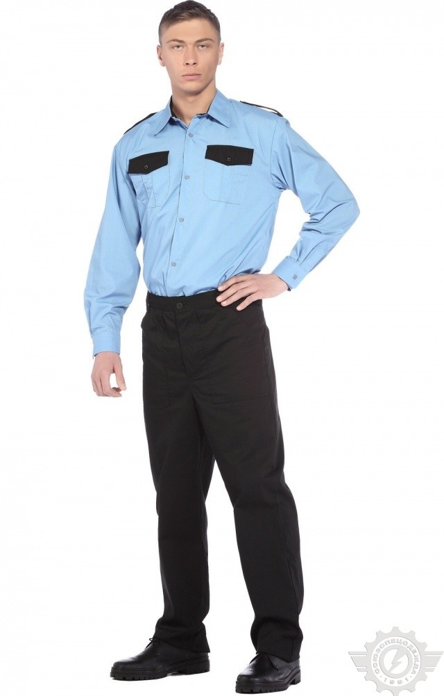 65900 Сорочка "Страйк"  Одежда для охранных структур  размер 52-54/182-188 Спецодежда  - Вид №3