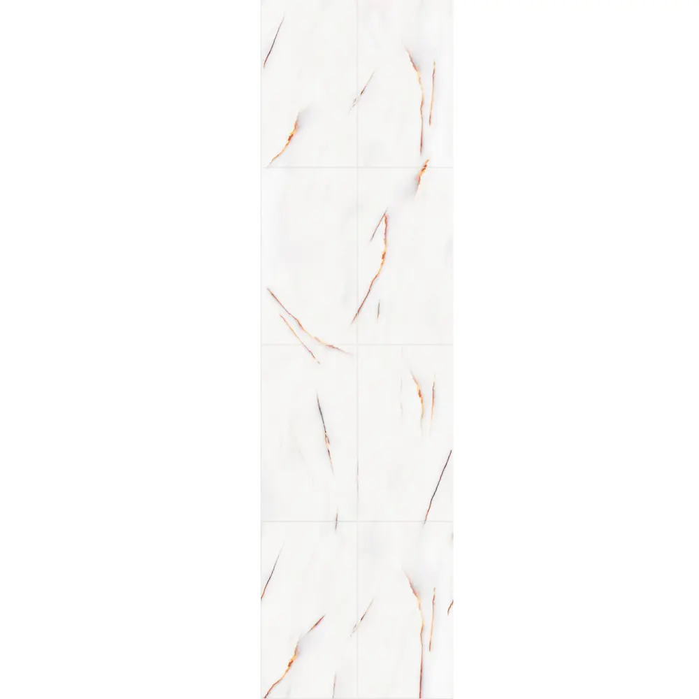 Панель ПВХ Мармара серо-оранжевый 2700x375x8 мм (2 шт.) 89414171 STLM-2015744 VENTA  - Вид №2