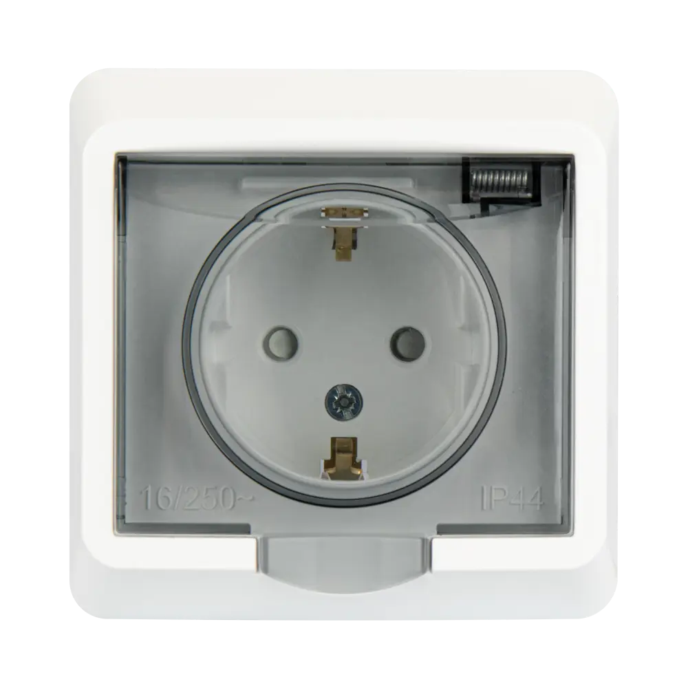 Влагозащищенная розетка SYSTEME ELECTRIC Этюд для кухни и ванной 11300834 STLM-0001170