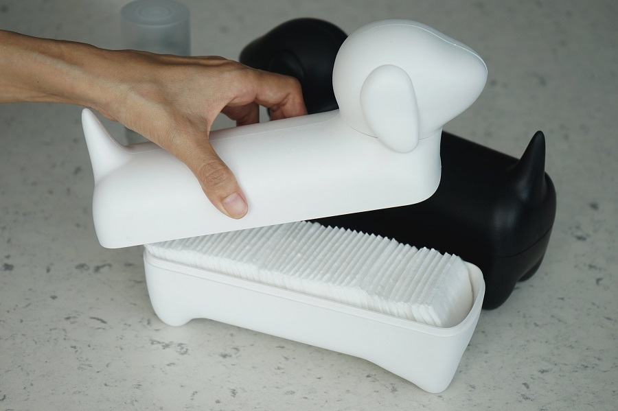 Коробка для мелочей Dacholder, черная Qualy QL10291BK - Вид №4