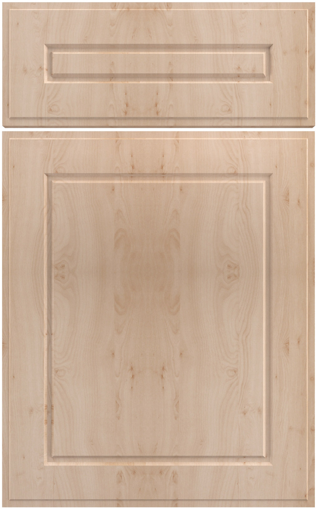 Фасады для кухни Классика Фрезеровка «Петергоф» Берёза полированная №22 SIDAK SIST3565-9854