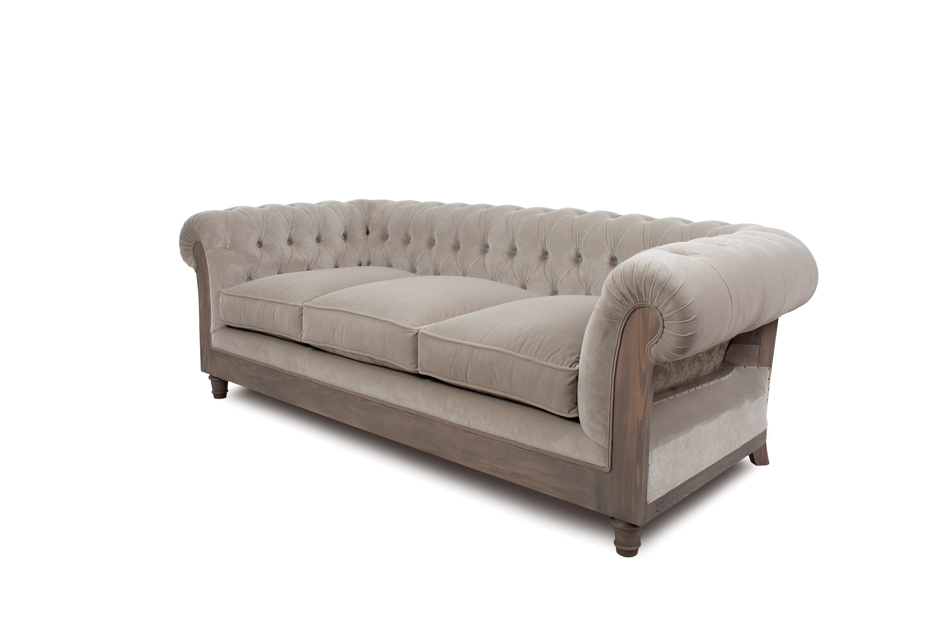 3-местный бархатный диван capitonné CREARTE COLLECTIONS Chesterfield Loor Essence ARCH-00095823 - Вид №16