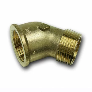 13121112 SANHA 3121 PURAFIT угол 45° ВР-НР 11/2 мм