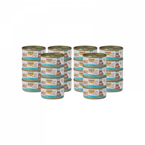 ПР0030896*24 Корм для кошек Тунец в нежном желе конс. 70г (упаковка - 24 шт) МНЯМС