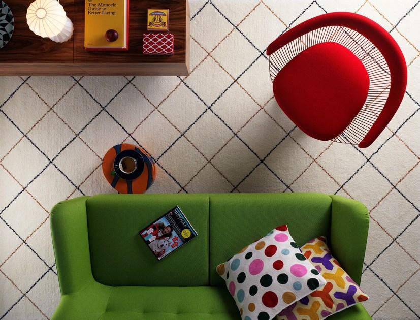 Kasthall Шерстяной коврик с геометрическими мотивами sun-id-1449236 - Вид №1