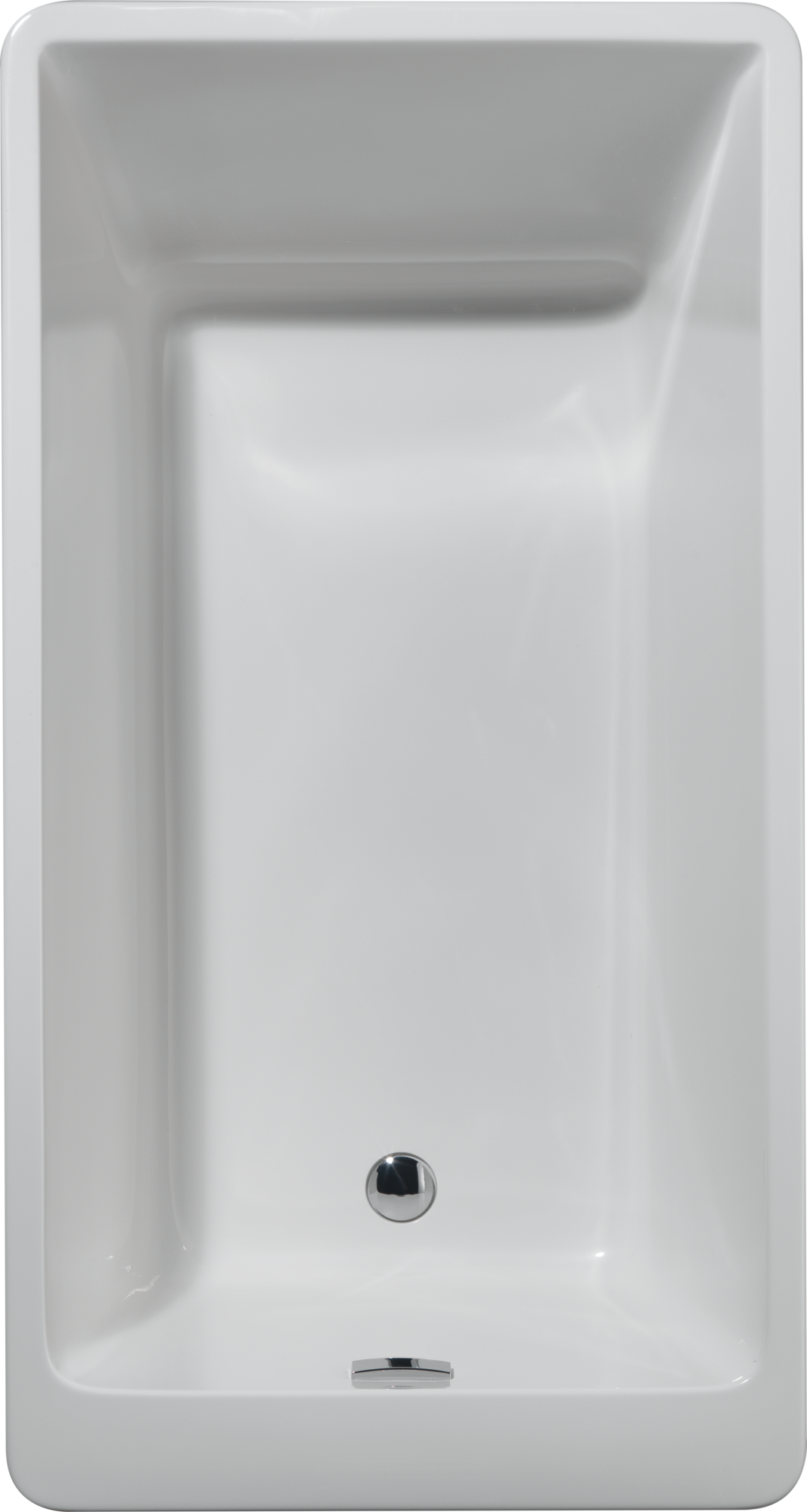 Отдельно стоящая ванна 60 дюймов x 32 дюйма со встроенным сливом и переливом Delta Faucet Byron DB256406-6032WH - Вид №5