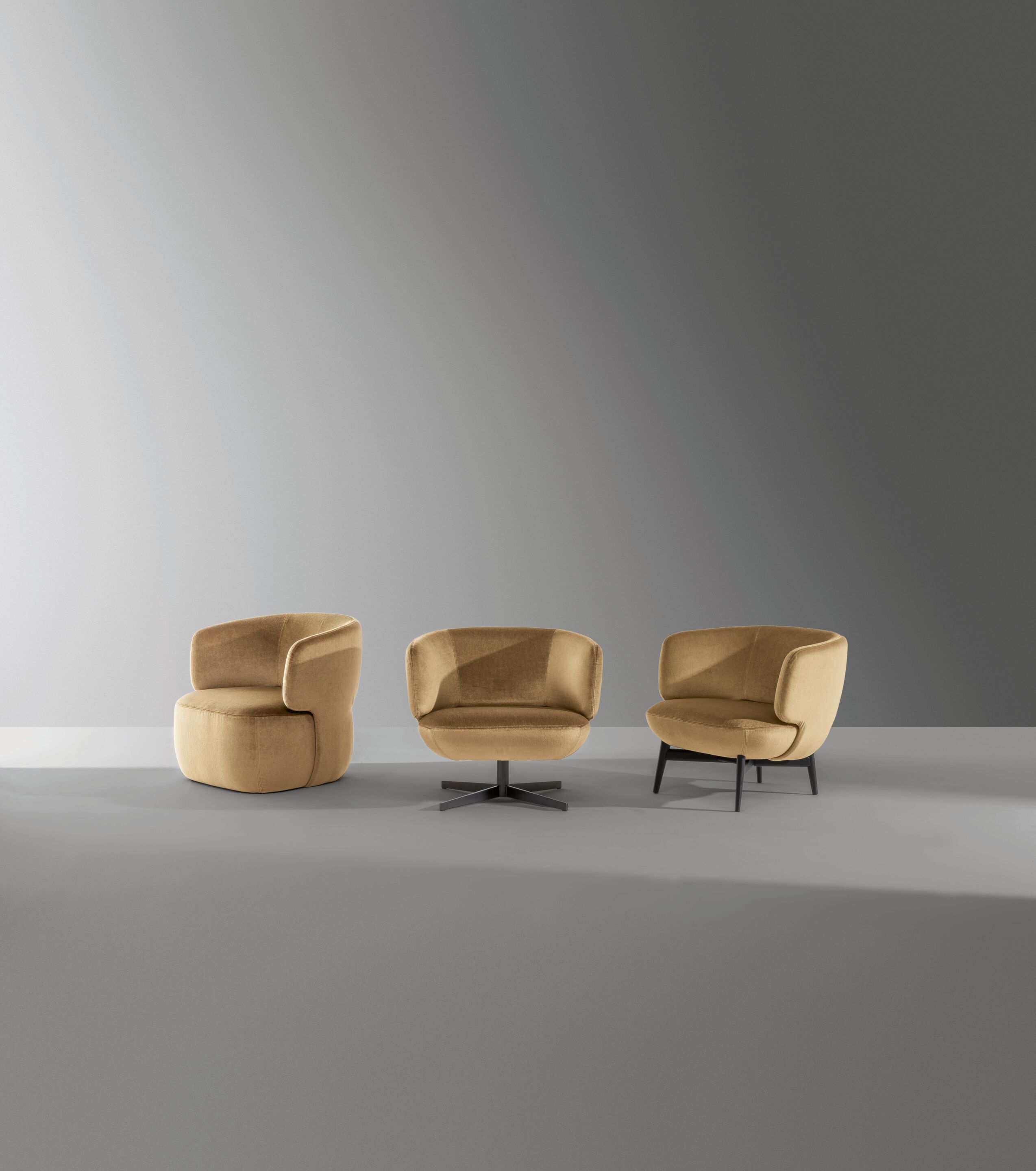 Тканевое кресло с подлокотниками BONALDO DOGE ARCH-00096557 - Вид №3