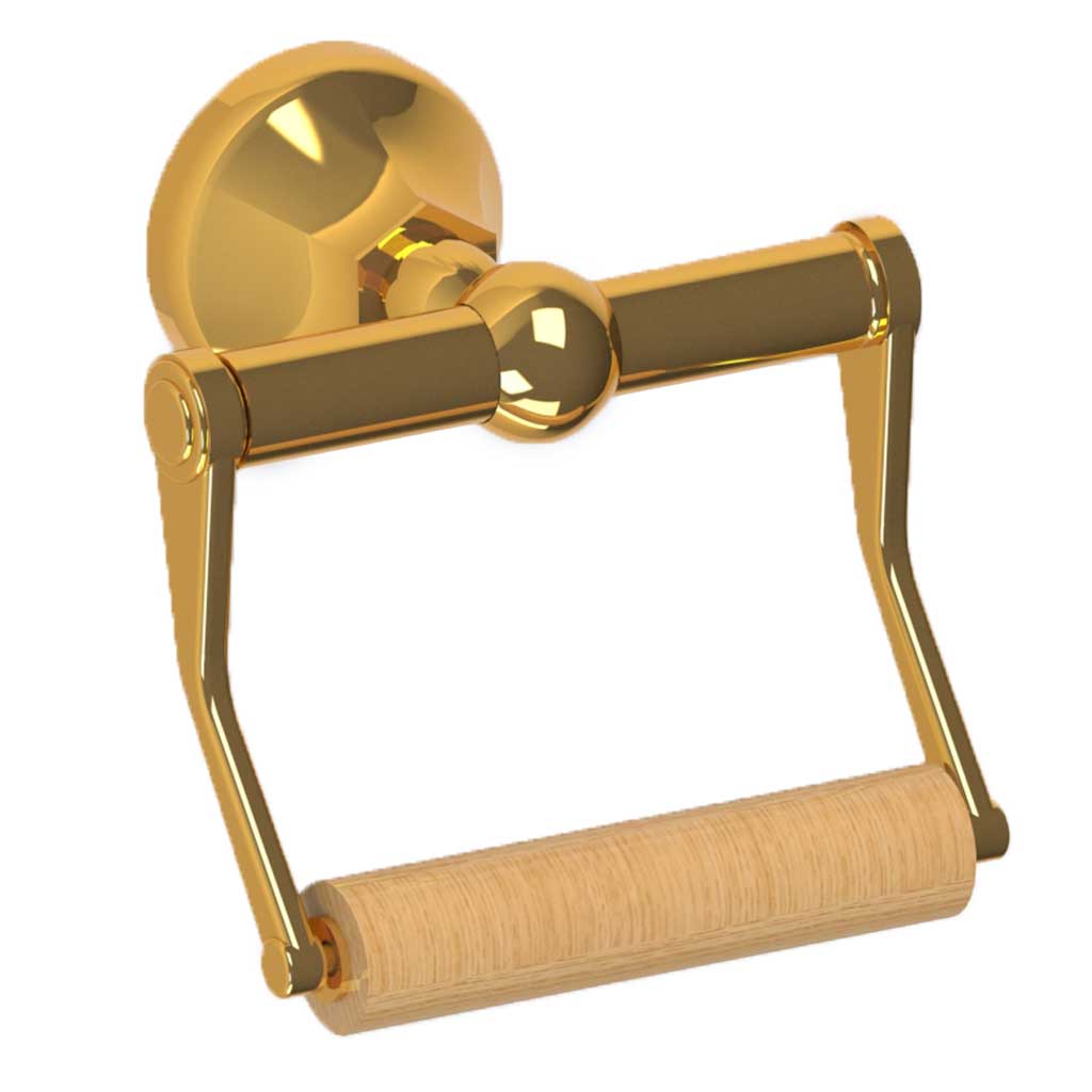 C09-504 C09-504 Настенный держатель для рулонов туалетной бумаги ШАРЛЕТИ С РЫЧАГАМИ Cristal & Bronze CHARLÉTY À MANETTES II  - Вид №1