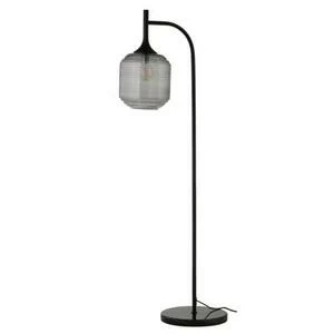 Лампа напольная Honey, D26 см, серая