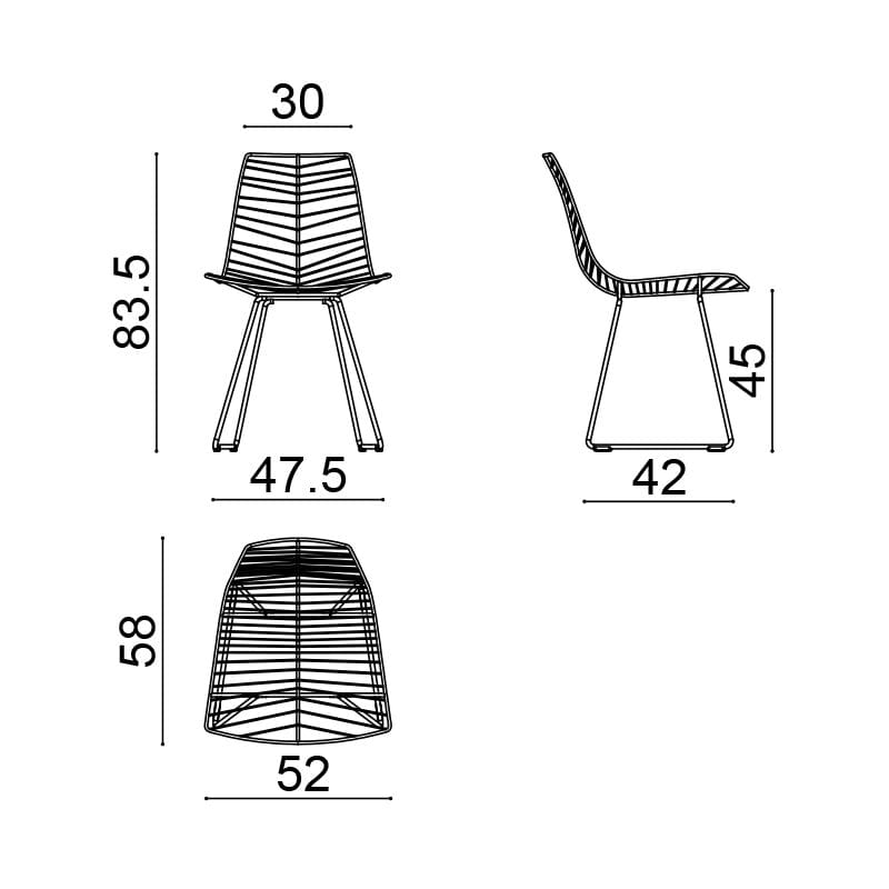Стальной стул Arper ARCH-00073868 - Вид №19