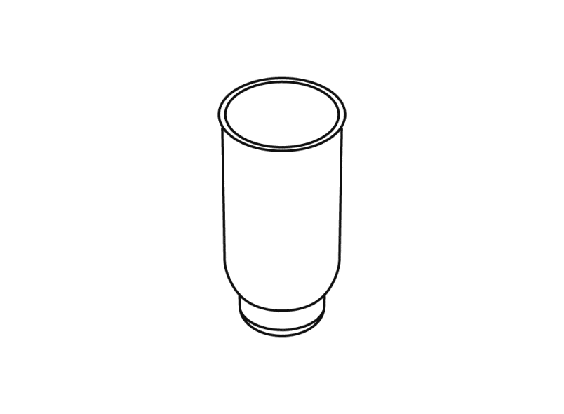 66823 Вставьте набор туалетных щеток HEWI System 900