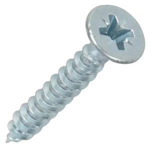 Универсальные саморезы DILWIS 6x40 мм потайные острые оцинкованные (100 шт) 89386274