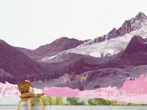 Moustache Пейзаж обои Domestic