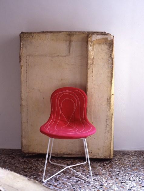 Tacchini Стул из ткани Doodle sun-id-1493255 - Вид №3