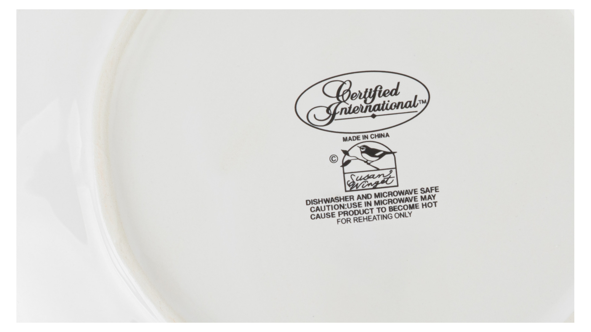 10672174 Certified International Тарелка закусочная Certified Int. Пчелки. Bee happy 21см, керамика Керамика  - Вид №1