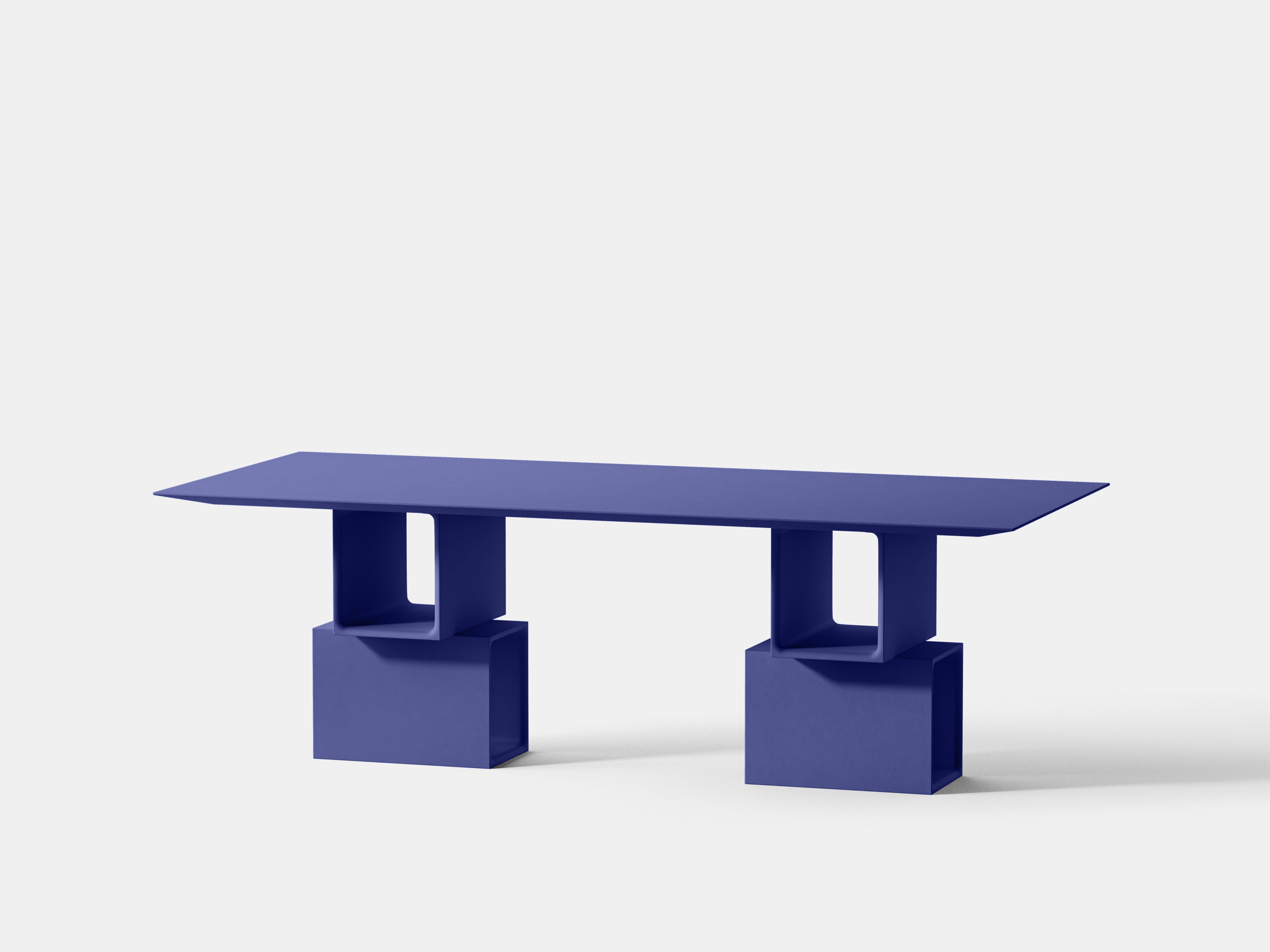 Прямоугольный бетонный стол PULKRA плакат ARCH-00071870 - Вид №16