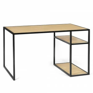 Письменный стол с полками деревянный, светлый дуб Romero INTELLIGENT DESIGN ПИСЬМЕННЫЕ СТОЛЫ ROMERO 260851 Дуб