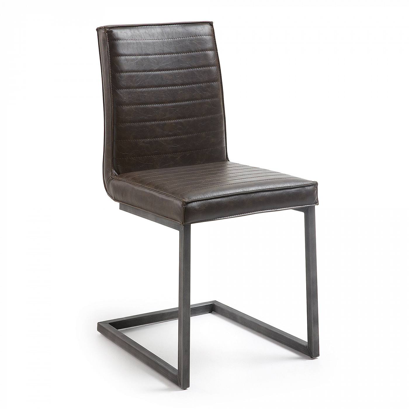 052556 Стул Type металлический темно-коричневый La Forma Tusk 