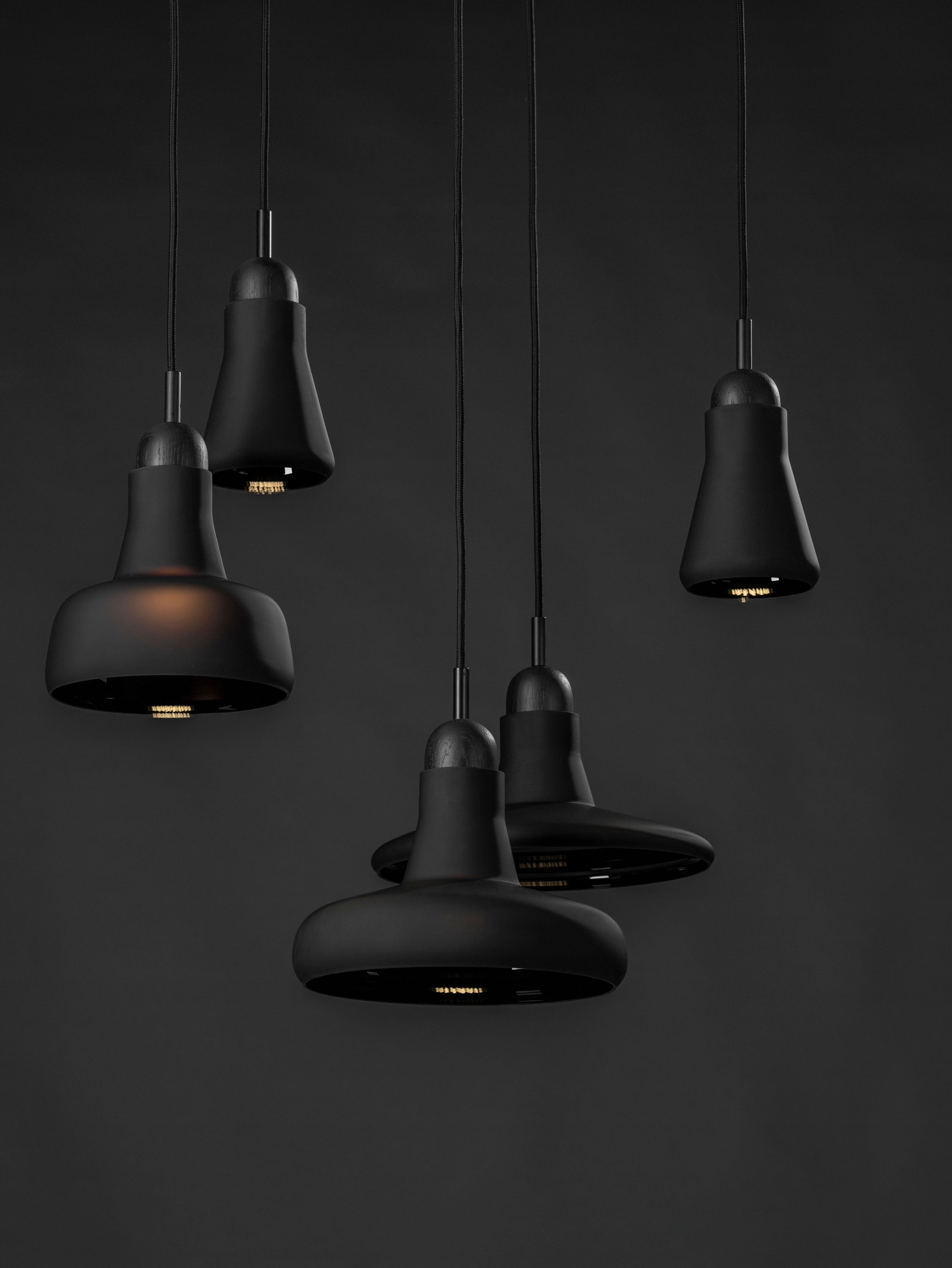 Подвесной светильник из дутого стекла с регулируемой яркостью BROKIS Тени ARCH-00150384 - Вид №34