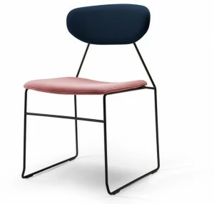 Deadgood Мягкое кресло-санки из ткани с открытой спинкой Naked N3