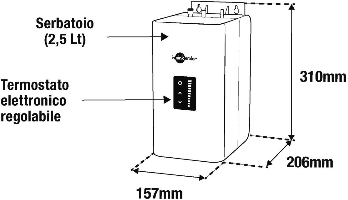 InSinkErator Нагревательный элемент для дозаторов инсинкераторов sun-id-1429716 - Вид №1