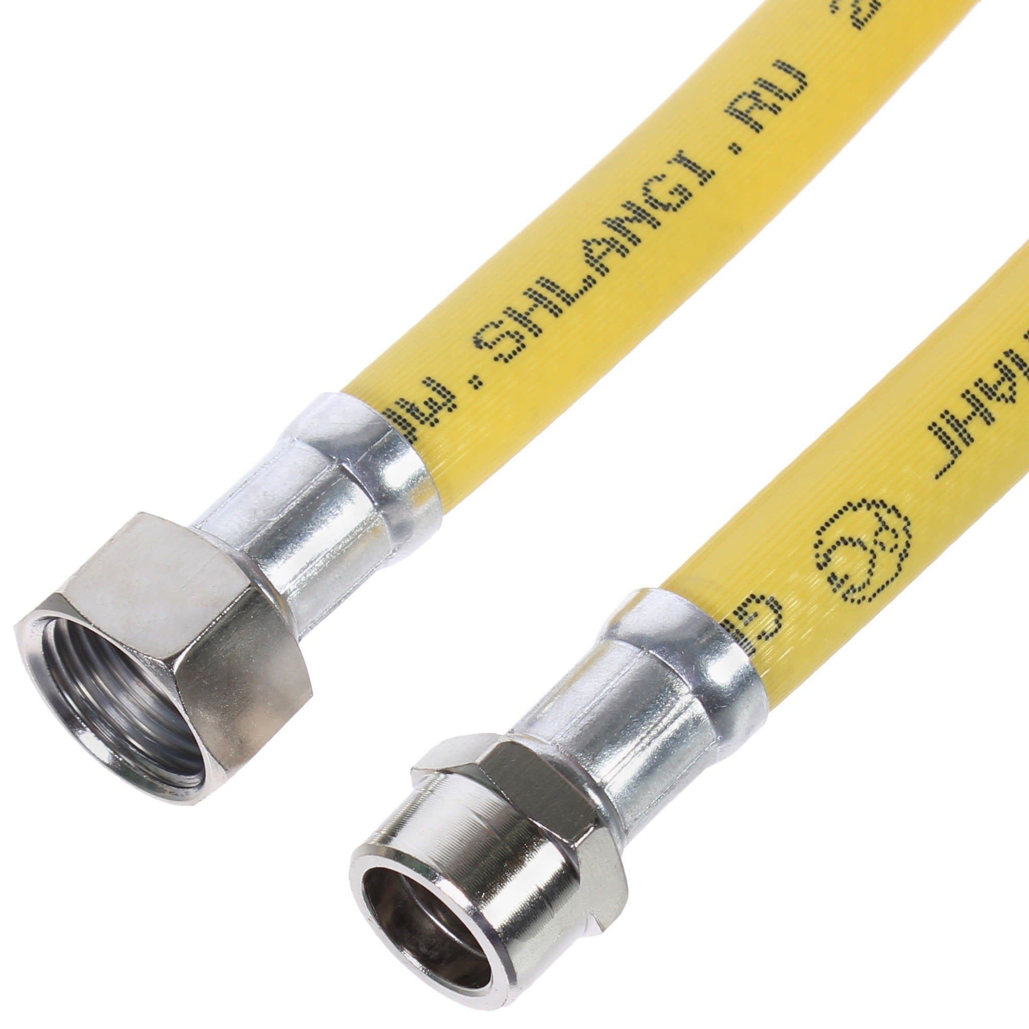 81972892 Гибкая подводка для газа армированная, 1/2", гайка-штуцер, 200 см Santreyd  - Вид №1