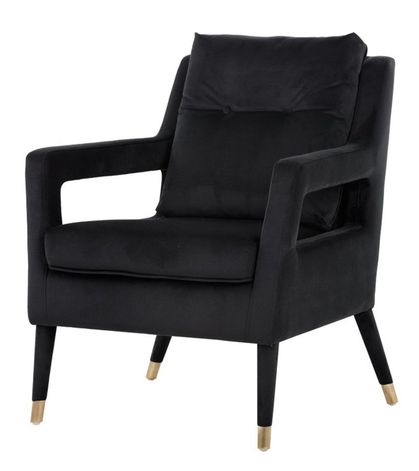 Кресло Spades черное ICON DESIGNE ДИЗАЙНЕРСКИЕ 178039 Черный  - Вид №1