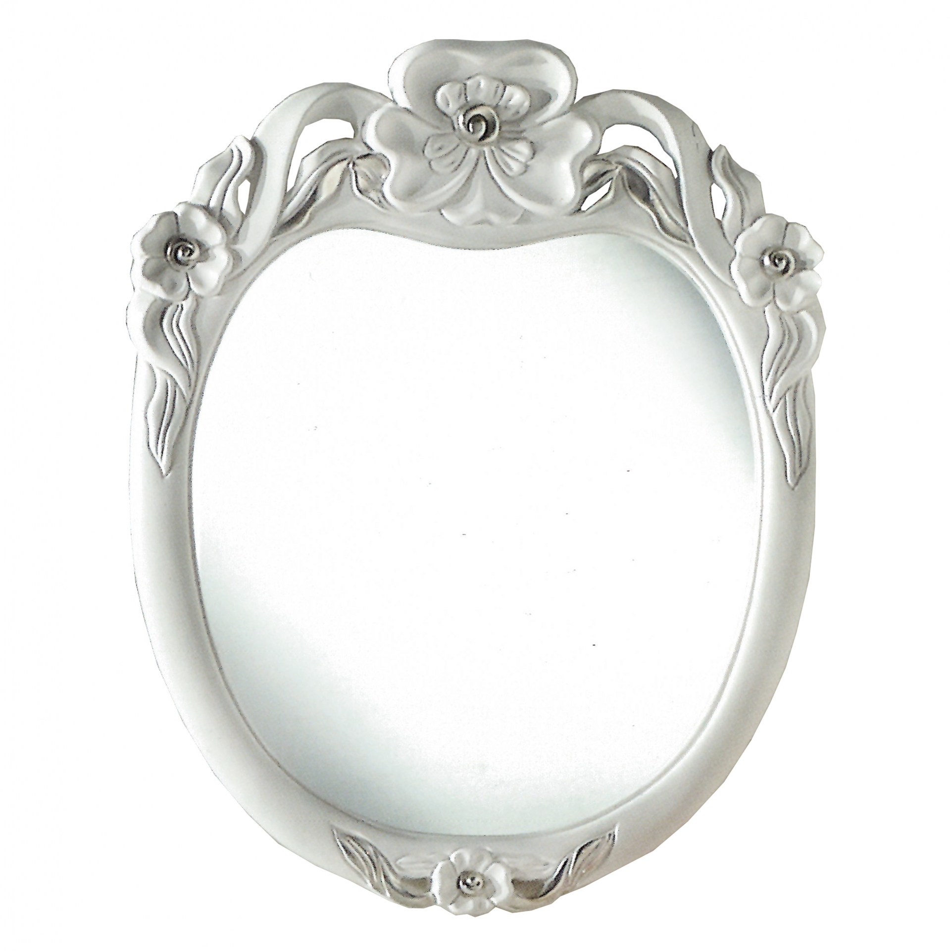 116SL 3SC Зеркальный цветок, лакированный и сусальное серебро Classico Treesseci 3SC