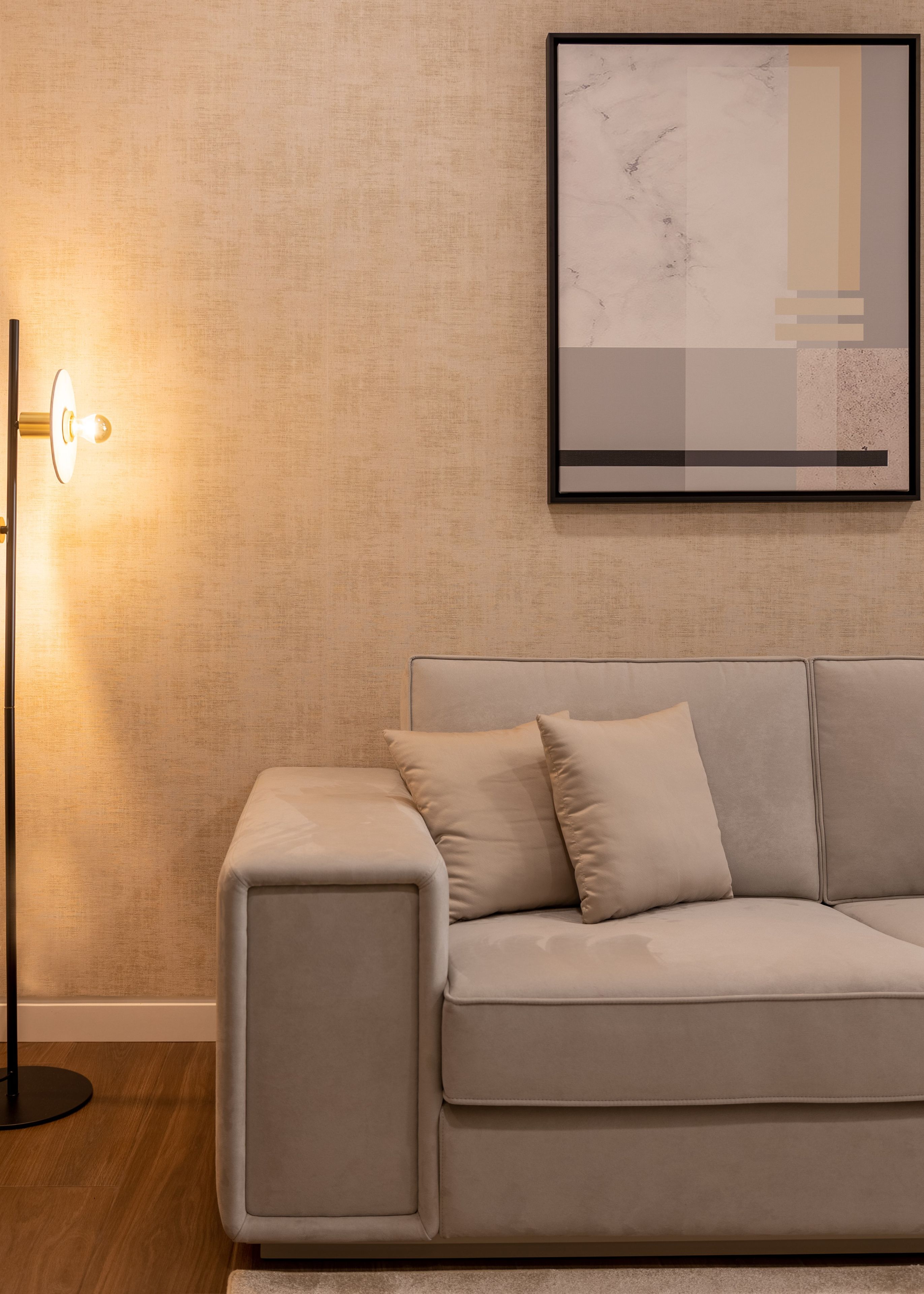 3-местный бархатный диван Stylish Club Sublime ARCH-00139992 - Вид №8