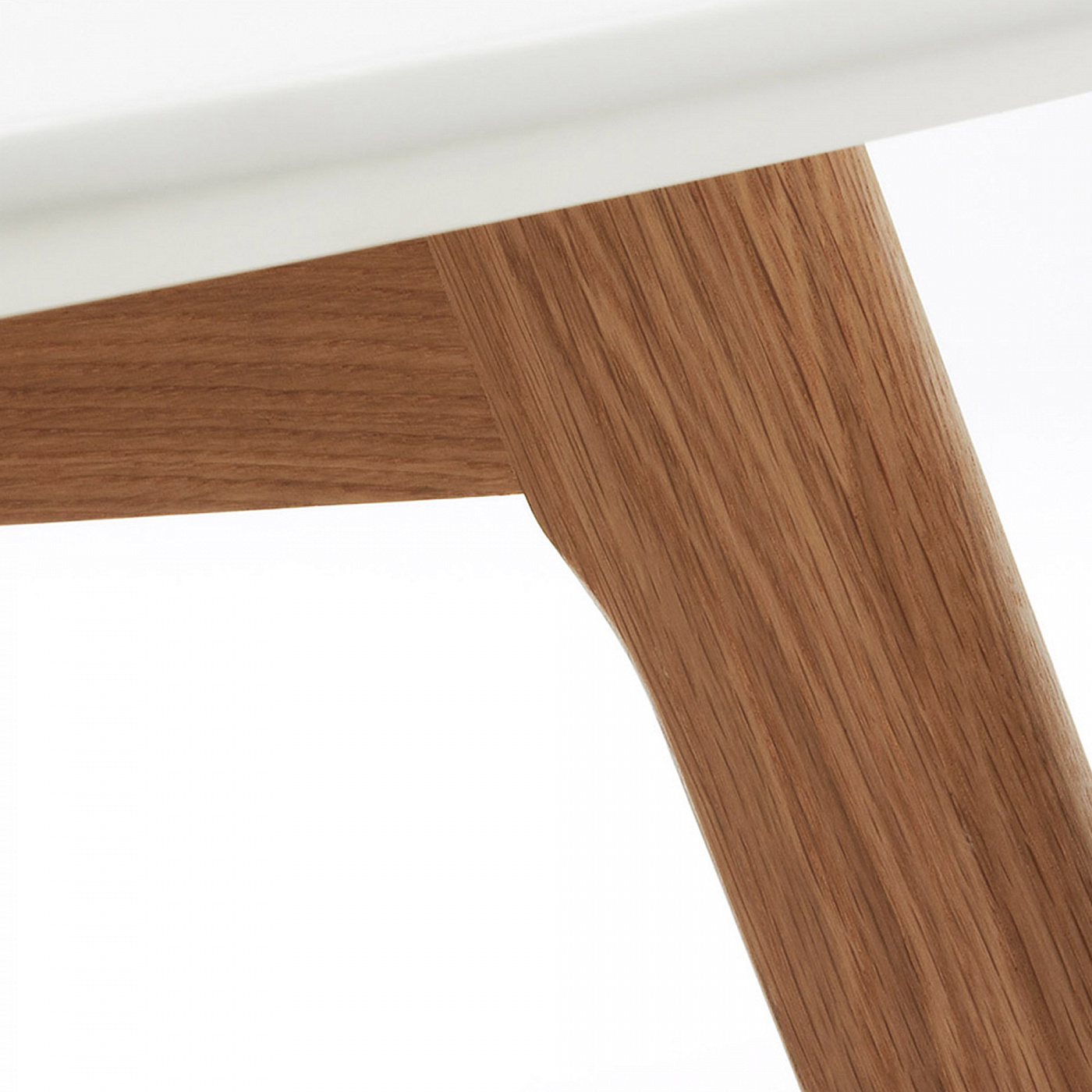 051438 Журнальный столик Brick ø90 белый La Forma Kirb  - Вид №3