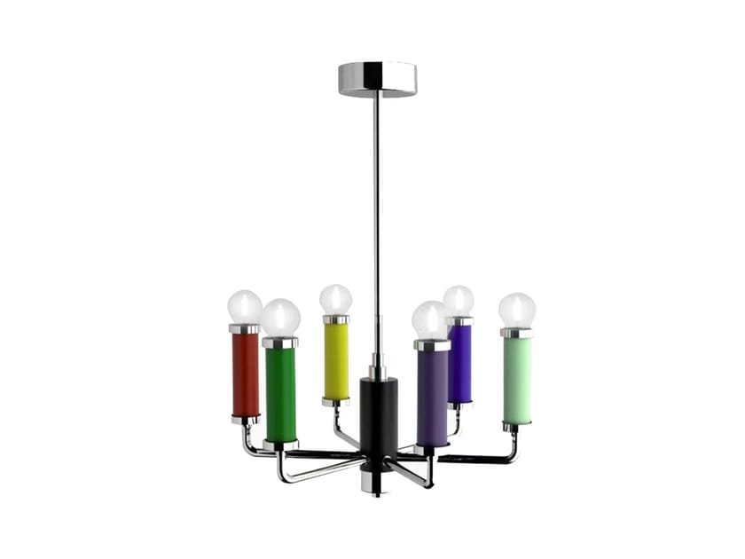 Металлический светодиодный подвесной светильник Lampex Italiana Lumen ARCH-00125738