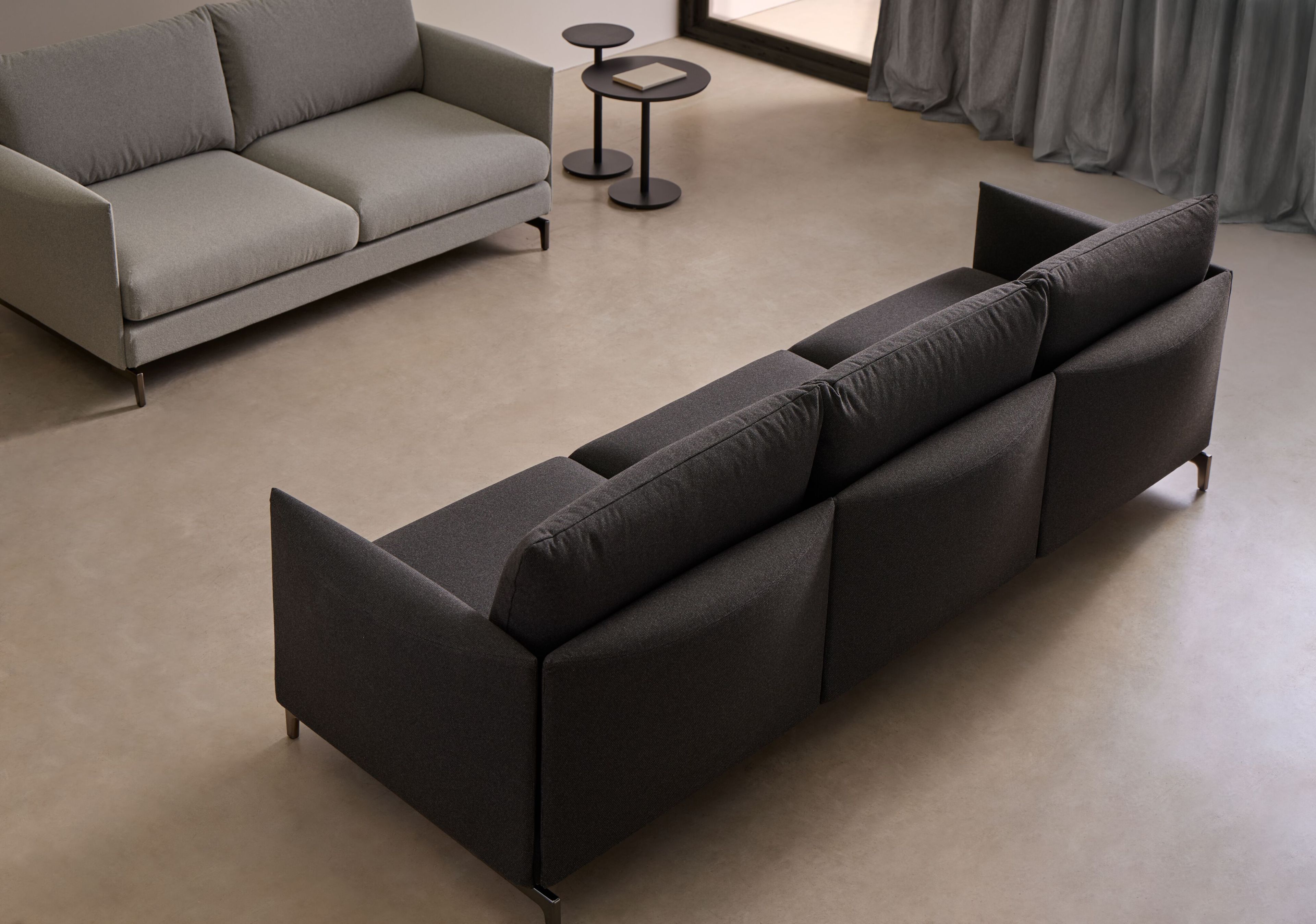 3-местный тканевый диван с огнестойкой обивкой Blasco&Vila Hardy ARCH-00074551 - Вид №3