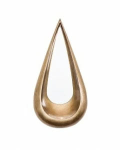 Зеркало-капля настенное Tara PUSHA ДИЗАЙНЕРСКИЕ 062670 Бронза